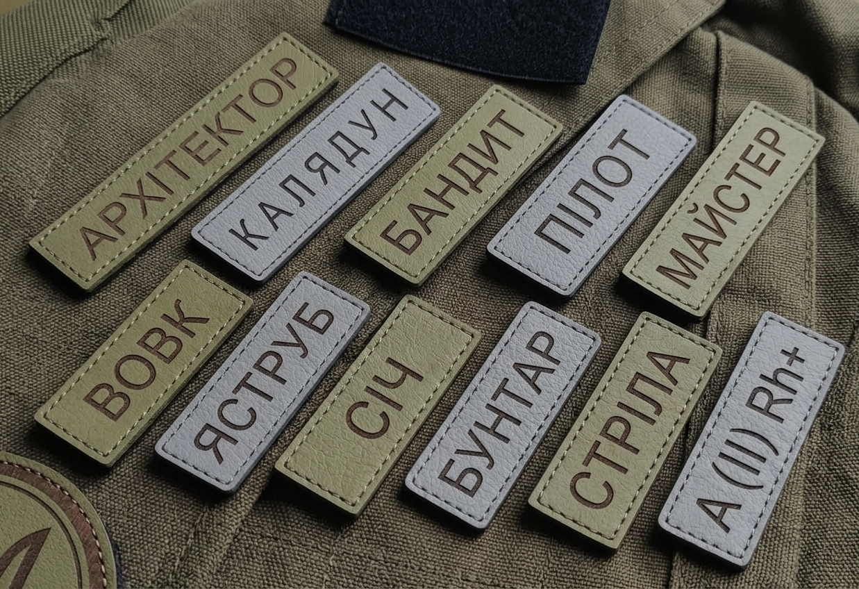 Позивні та Група крові